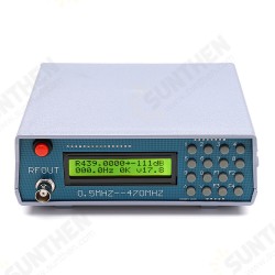 0.5Mhz-470Mhz RF Signal Generator Meter Tester for FM Radio Walkie-Talkie Debug 0.5Mhz-470Mhz RF Signal Generator Meter Tester for FM Radio Walkie-Talkie Debug