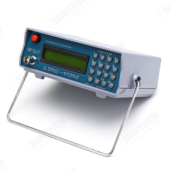 0.5Mhz-470Mhz RF Signal Generator Meter Tester for FM Radio Walkie-Talkie Debug