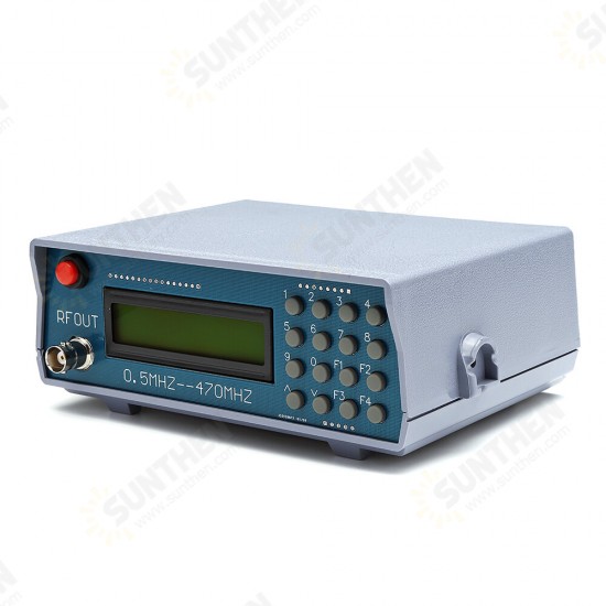 0.5Mhz-470Mhz RF Signal Generator Meter Tester for FM Radio Walkie-Talkie Debug