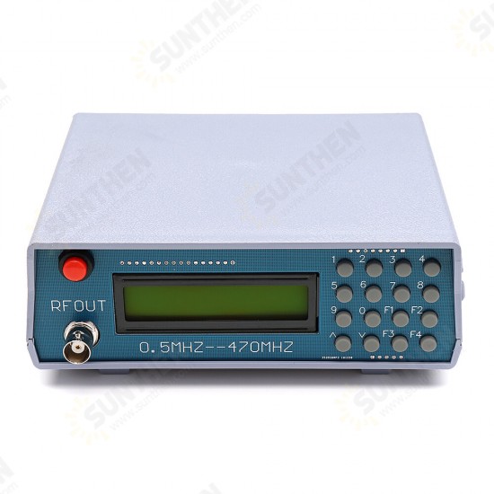 0.5Mhz-470Mhz RF Signal Generator Meter Tester for FM Radio Walkie-Talkie Debug