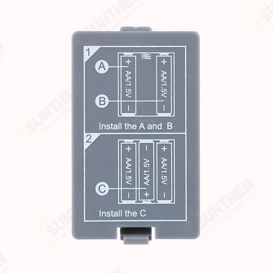 2Pcs Battery Back Cover for MDS8207 Digital Oscilloscope Battery Compartment Cover