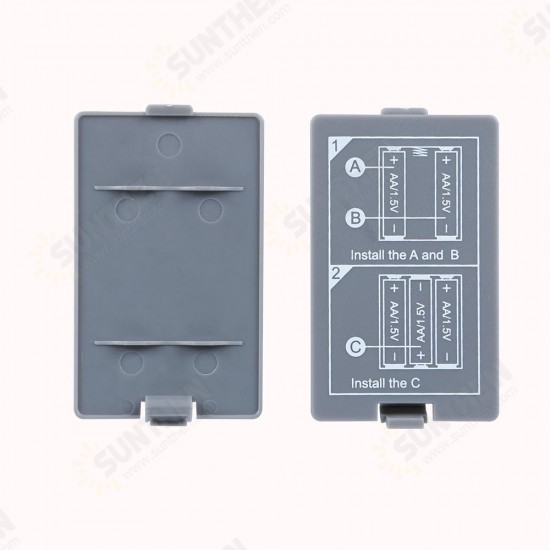 2Pcs Battery Back Cover for MDS8207 Digital Oscilloscope Battery Compartment Cover