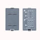 2Pcs Battery Back Cover for MDS8207 Digital Oscilloscope Battery Compartment Cover