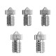 0.3mm/0.4mm/0.6mm/0.8mm/1.0mm Titanium Alloy M6 Thread Nozzle for 3D Printer