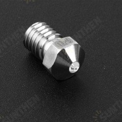 0.4mm Titanium Alloy High Temperature V6 Gem Nozzle Compatible PETG/ABS/PEI/Nylonfor Prusa I3 3D Printer 0.4mm Titanium Alloy High Temperature V6 Gem Nozzle Compatible PETG/ABS/PEI/Nylonfor Prusa I3 3D Printer