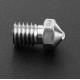 0.4mm Titanium Alloy High Temperature V6 Gem Nozzle Compatible PETG/ABS/PEI/Nylonfor Prusa I3 3D Printer