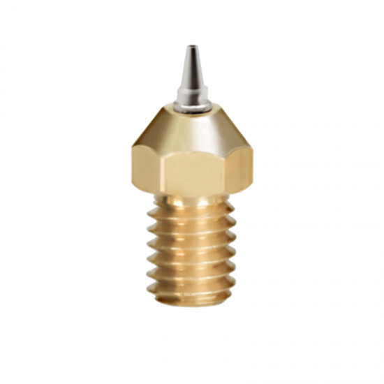 0.4mm V5/6 M6 Threaded Brass Tip Airbrush Nozzle For Ultimaker 3D Printer 1.75mm Filament