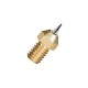 0.4mm V5/6 M6 Threaded Brass Tip Airbrush Nozzle For Ultimaker 3D Printer 1.75mm Filament