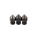 0.4mm/0.6mm/0.8mm 1.75mm Hardened Steel Nozzle for Creality CR-10/Ender3 Anet/Makerbot 3D Printer Part High Temperature Resistance