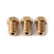 1 Pc M6 Threaded Copper Nozzle 0.3/0.4/0.5MM For 1.75mm Supplies 3D Printer