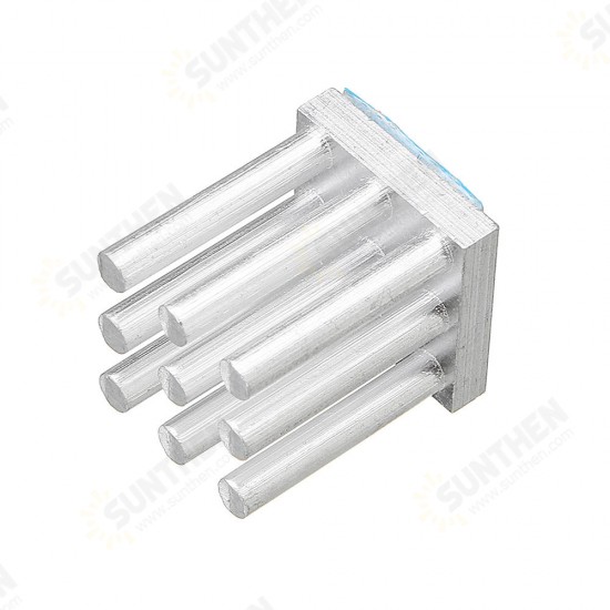 10*10*12.5mm Radiator Cooling Block Square Heatsink for TMC2100/TMC2208/TMC2130 3D Printer Part