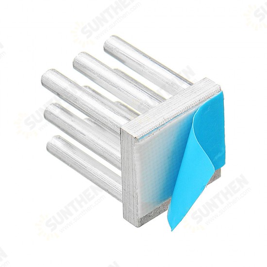 10*10*12.5mm Radiator Cooling Block Square Heatsink for TMC2100/TMC2208/TMC2130 3D Printer Part