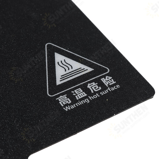 150*150mm A+B Magnetic Flexible Heated Bed Printing Platform Sticker for 3D Printer