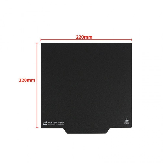 150/220/235/310mm Soft Magnetic Heated Bed Sticker Platform Flexible Film to Prevent Warping for Ender-3 3D Printer