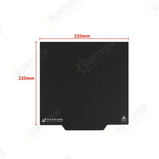 150/220/235/310mm Soft Magnetic Heated Bed Sticker Platform Flexible Film to Prevent Warping for Ender-3 3D Printer