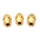 1.75/0.3mm 3D Printer Accessories MK8 Pointed Brass Nozzle with Lettering