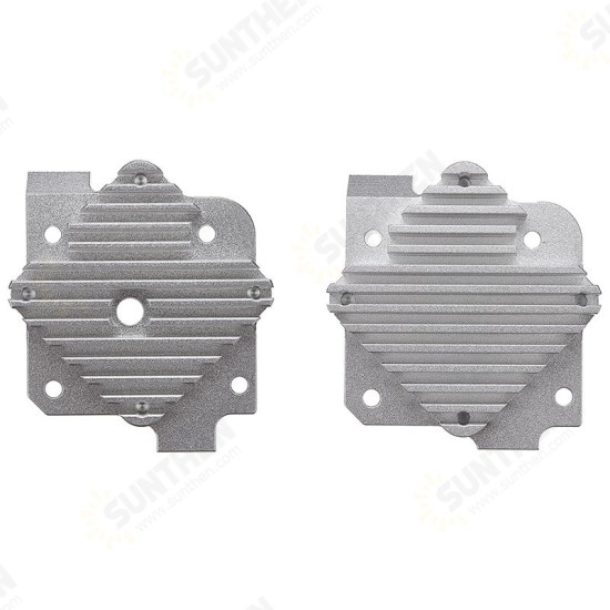 1.75mm/3.0mm Aluminum Alloy Titan Aero Heat Sink for 3D Printer Titan Extruder V6 Hotend