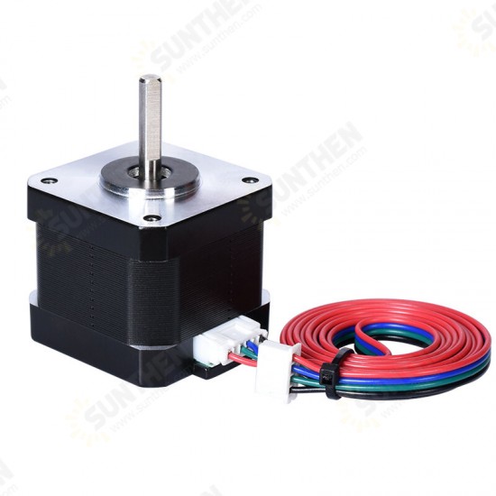 17HS4401-S 40mm Nema 17 Stepper Motor 42 Motor 42BYGH 1.7A 40N.cm 4-lead Motor for 3D printer CNC Laser Engraving Machine