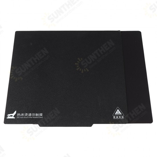 220*220mm A+B Magnetic Flexible Heated Bed Printing Platform Sticker for Ender3 Series 3D Printer