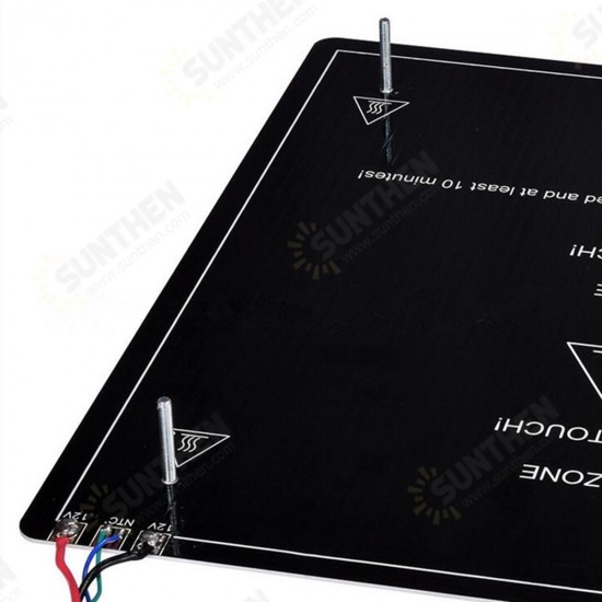 220*220mm/310*310mm Glass Plate Platform/Glass Plate Platform + Heated Bed DIY Kit for 3D Printer Part