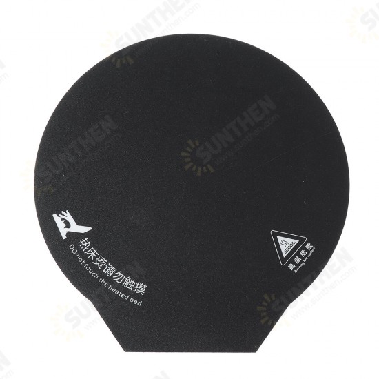 240*240mm A+B Magnetic Round Flexible Heated Bed Printing Platform Sticker for Delta 3D Printer 240*240mm A+B Magnetic Round Flexible Heated Bed Printing Platform Sticker for Delta 3D Printer