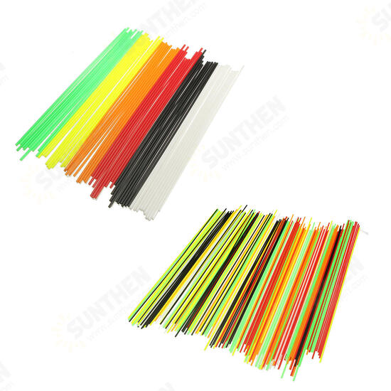 25cm Length 6 Colors 1.75/3.00mm PLA Filament For 3D Printer