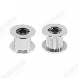 2GT Synchronous Wheel 16/20 Teeth H-type Pulley Aluminum Drive Idler Belt Width 6/10mm for 3D Printer 2GT Synchronous Wheel 16/20 Teeth H-type Pulley Aluminum Drive Idler Belt Width 6/10mm for 3D Printer