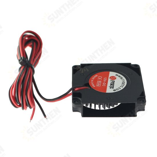 2Pcs 4010 40*40*10mm 12V DC Blower Cooling Fan with 30CM Cable for DIY 3D Printer Part