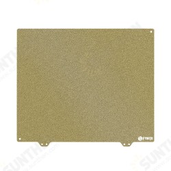 300x250mm Gold PEI Double Sided Powder Texture Steel Plate or Qidi X-Max 3D Printer 300x250mm Gold PEI Double Sided Powder Texture Steel Plate or Qidi X-Max 3D Printer
