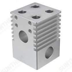 35*35*50mm Ultimaker2 Aluminum Alloy Cross Slide 4 Nozzles for 3D Printer 35*35*50mm Ultimaker2 Aluminum Alloy Cross Slide 4 Nozzles for 3D Printer