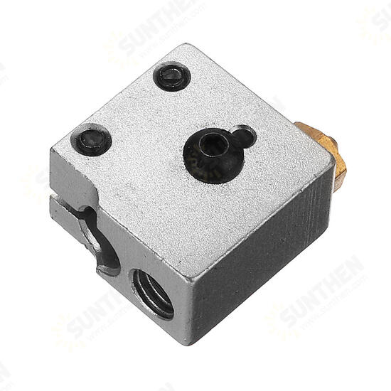 3D Printer 0.6/0.8/1.0/1.2mm Volcano Nozzle + Heating Block Part Kit for 1.75mm Filament