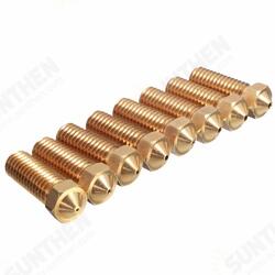 4 Size Brass Nozzle 3.0mm/1.75mm ABS/PLA Filament Extruder Nozzle For 3D Printer 4 Size Brass Nozzle 3.0mm/1.75mm ABS/PLA Filament Extruder Nozzle For 3D Printer