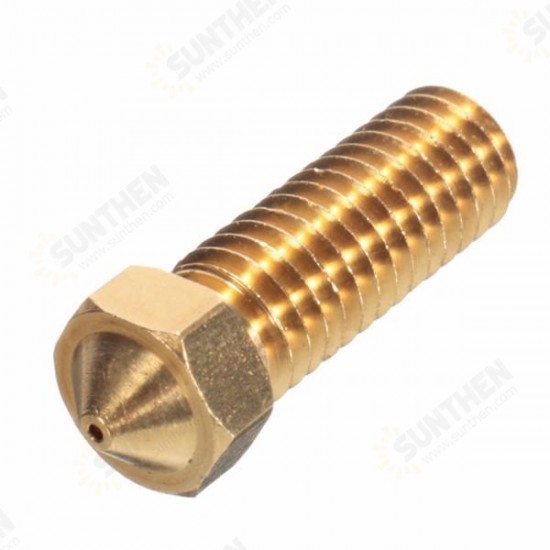 4 Size Brass Nozzle 3.0mm/1.75mm ABS/PLA Filament Extruder Nozzle For 3D Printer