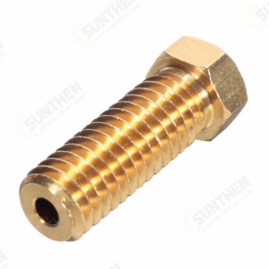 4 Size Brass Nozzle 3.0mm/1.75mm ABS/PLA Filament Extruder Nozzle For 3D Printer