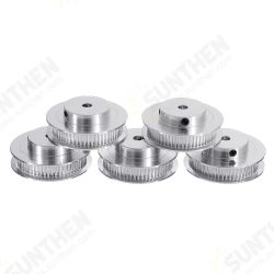 5Pcs 60Teeth 5mm Inner Hole GT2-60T Synchronous Timing Pulley + Wrench For RepRap Prusa 3D Printer 5Pcs 60Teeth 5mm Inner Hole GT2-60T Synchronous Timing Pulley + Wrench For RepRap Prusa 3D Printer