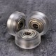 5pcs Transparent Pulley Wheel with 625zz Double Bearing for V aslot 3D Printer