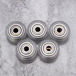 5pcs Transparent Pulley Wheel with 625zz Double Bearing for V aslot 3D Printer 5pcs Transparent Pulley Wheel with 625zz Double Bearing for V aslot 3D Printer