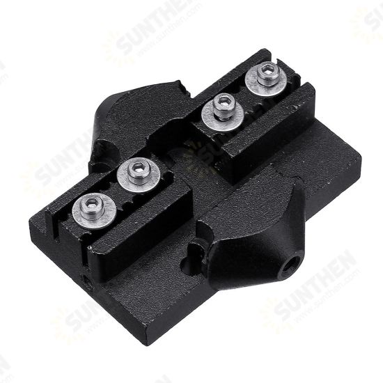 All Metal M3 Delta Kossel Fisheye Effector Suitable For 10mm Bandwidth Timing Belt 3D Printer Part