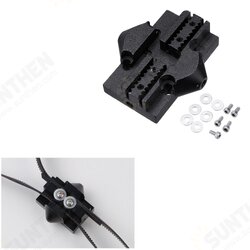 All Metal M3 Delta Kossel Fisheye Effector Suitable For 10mm Bandwidth Timing Belt 3D Printer Part All Metal M3 Delta Kossel Fisheye Effector Suitable For 10mm Bandwidth Timing Belt 3D Printer Part