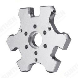 Aluminum Alloy M4 Kossel Fisheye Effector 4mm Hammock Hanging Station For 3D Printer Extruder Part Aluminum Alloy M4 Kossel Fisheye Effector 4mm Hammock Hanging Station For 3D Printer Extruder Part