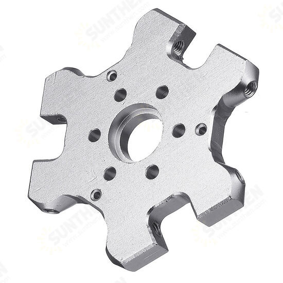Aluminum Alloy M4 Kossel Fisheye Effector 4mm Hammock Hanging Station For 3D Printer Extruder Part