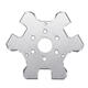 Aluminum Alloy M4 Kossel Fisheye Effector 4mm Hammock Hanging Station For 3D Printer Extruder Part
