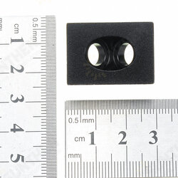 Aluminum Black Angle Corner Connector For 20mm Profile Extruder 3D Printer Part Aluminum Black Angle Corner Connector For 20mm Profile Extruder 3D Printer Part