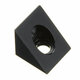 Aluminum Black Angle Corner Connector For 20mm Profile Extruder 3D Printer Part
