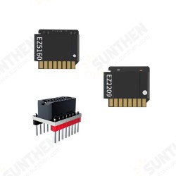 EZ Driver EZ2209/EZ5160 Pro V1.0 Plug-in Stepper Motor Driver For SKR 3 EZ 3D Printer Parts VS TMC2209 TMC5160 EZ Driver EZ2209/EZ5160 Pro V1.0 Plug-in Stepper Motor Driver For SKR 3 EZ 3D Printer Parts VS TMC2209 TMC5160