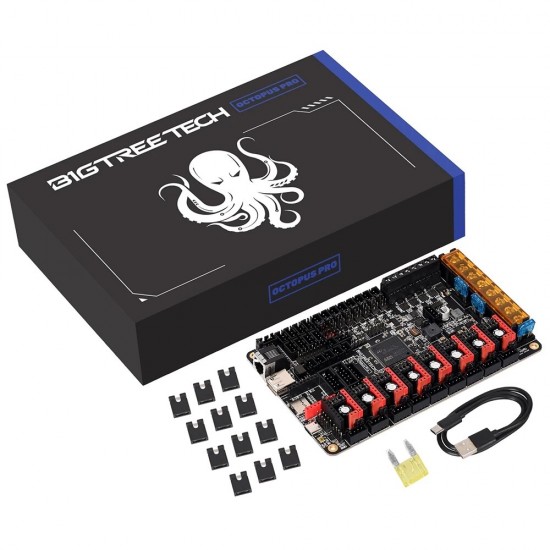 Octopus Pro Motherboard Octopus 60V High Voltage Octopus for 3D Printer