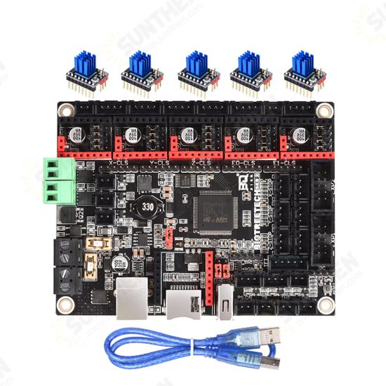 SKR 2 32Bit Control Board+5PCs TMC2226/TMC2209/TMC2208 Driver for Ender 3/5 V2 Pro Upgrade 3D Printer Part