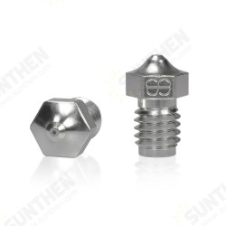0.25/0.4/0.6/0.8mm V6 Plated Copper Nozzle 1.75MM Filament for V6 Hotend Prusa i3 MK3 3D Printer Parts 0.25/0.4/0.6/0.8mm V6 Plated Copper Nozzle 1.75MM Filament for V6 Hotend Prusa i3 MK3 3D Printer Parts