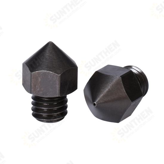 0.2mm/0.4mm/0.6mm/0.8mm Hardened Steel Nozzle For 1.75mm Filament J-Head Hotend Extruder 3D Printer Part