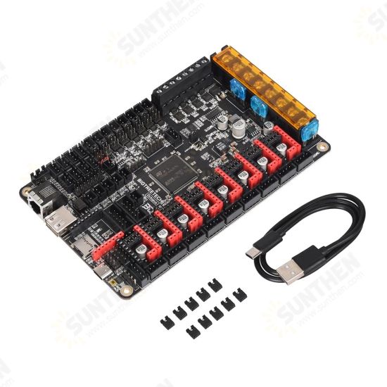 BTT Octopus V1.1 Control Board With Mini 12864/TMC2225X8/TMC2226X8/TMC2208X8 Driver Set forEnder 3 V2 Pro 3D Printer Parts VS Spider BTT Octopus V1.1 Control Board With Mini 12864/TMC2225X8/TMC2226X8/TMC2208X8 Driver Set forEnder 3 V2 Pro 3D Printer Parts VS Spider